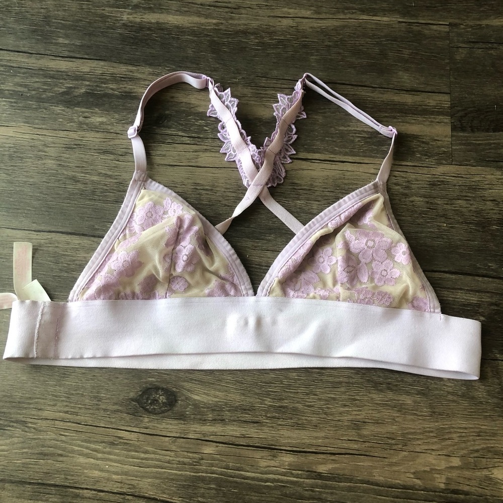 EUC lilac PINK VS bralette